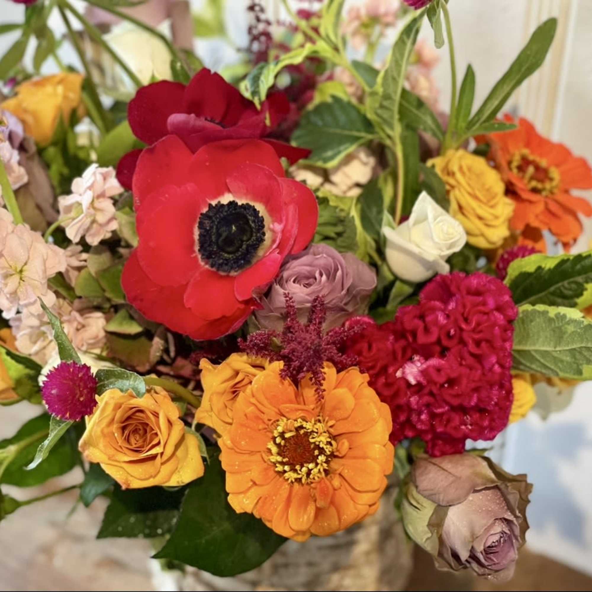 A fresh colorful design filled with those awesome flowers you can find