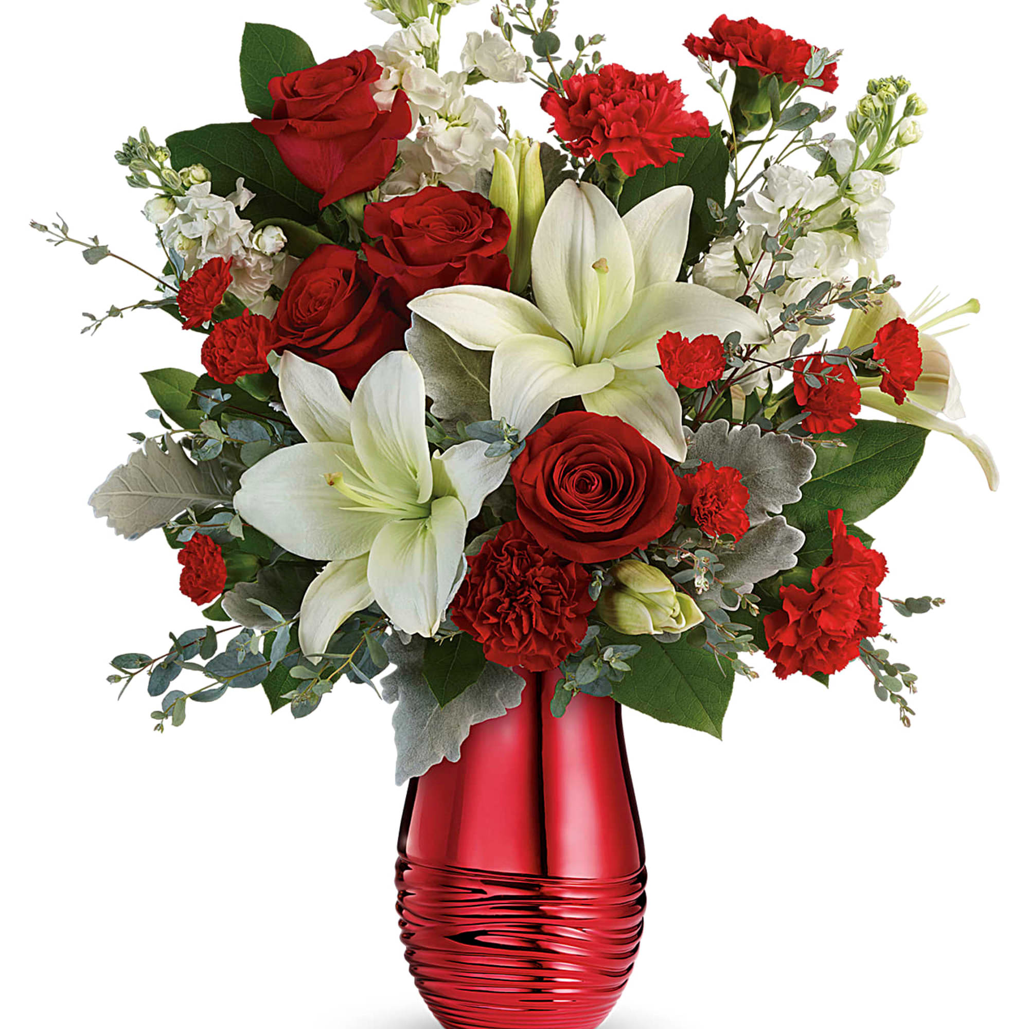 Sweep them off their feet with this luxurious bouquet of red roses
