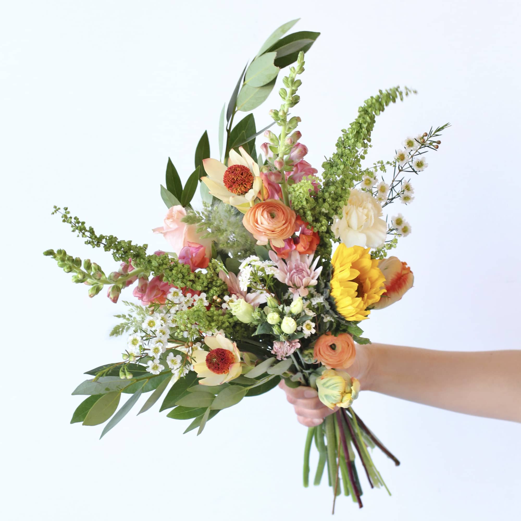 Unique and thoughtfully designed by our florists using an ever changing palette