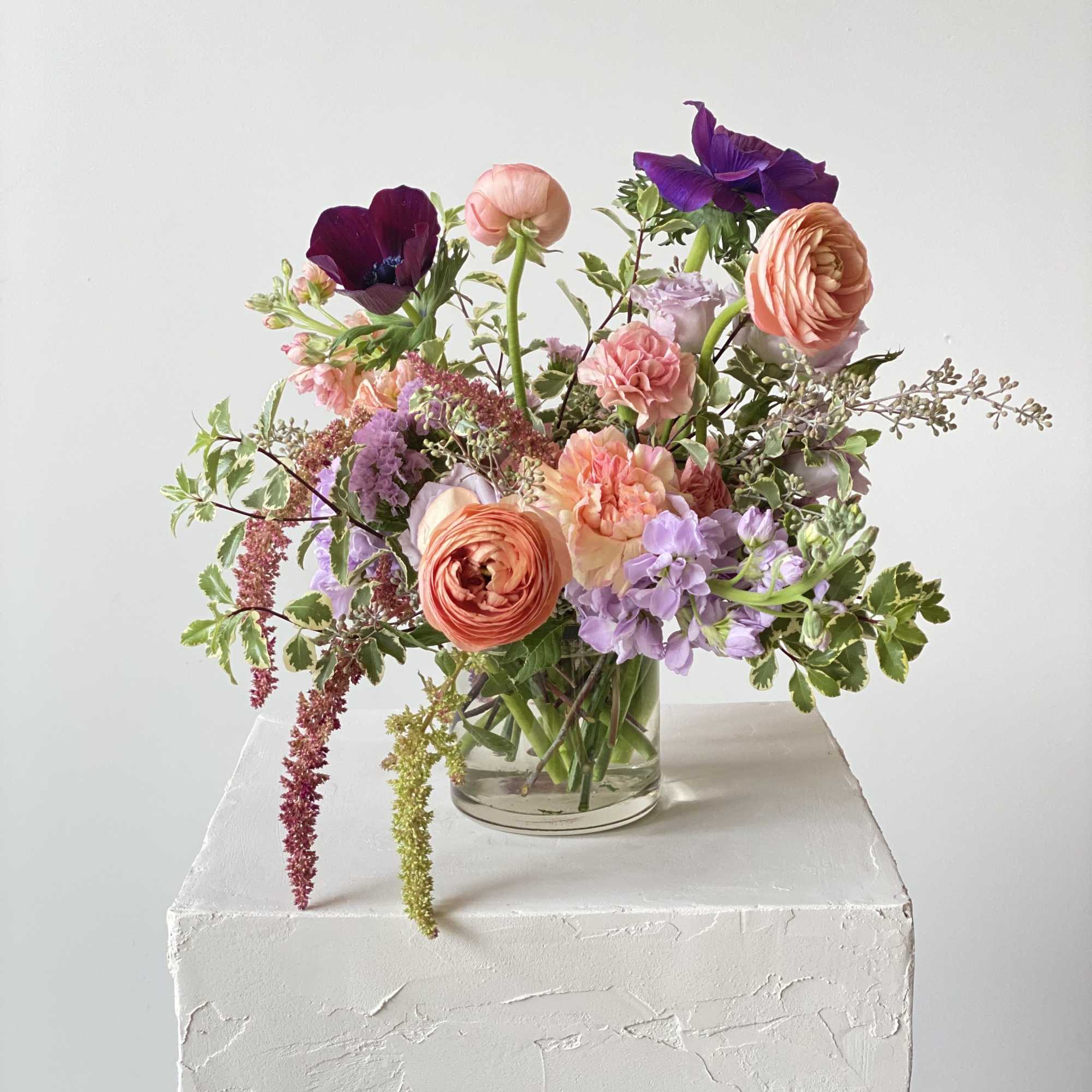 Experience the art of floristry with our Designer&rsquo;s Choice Floral Arrangement. Our