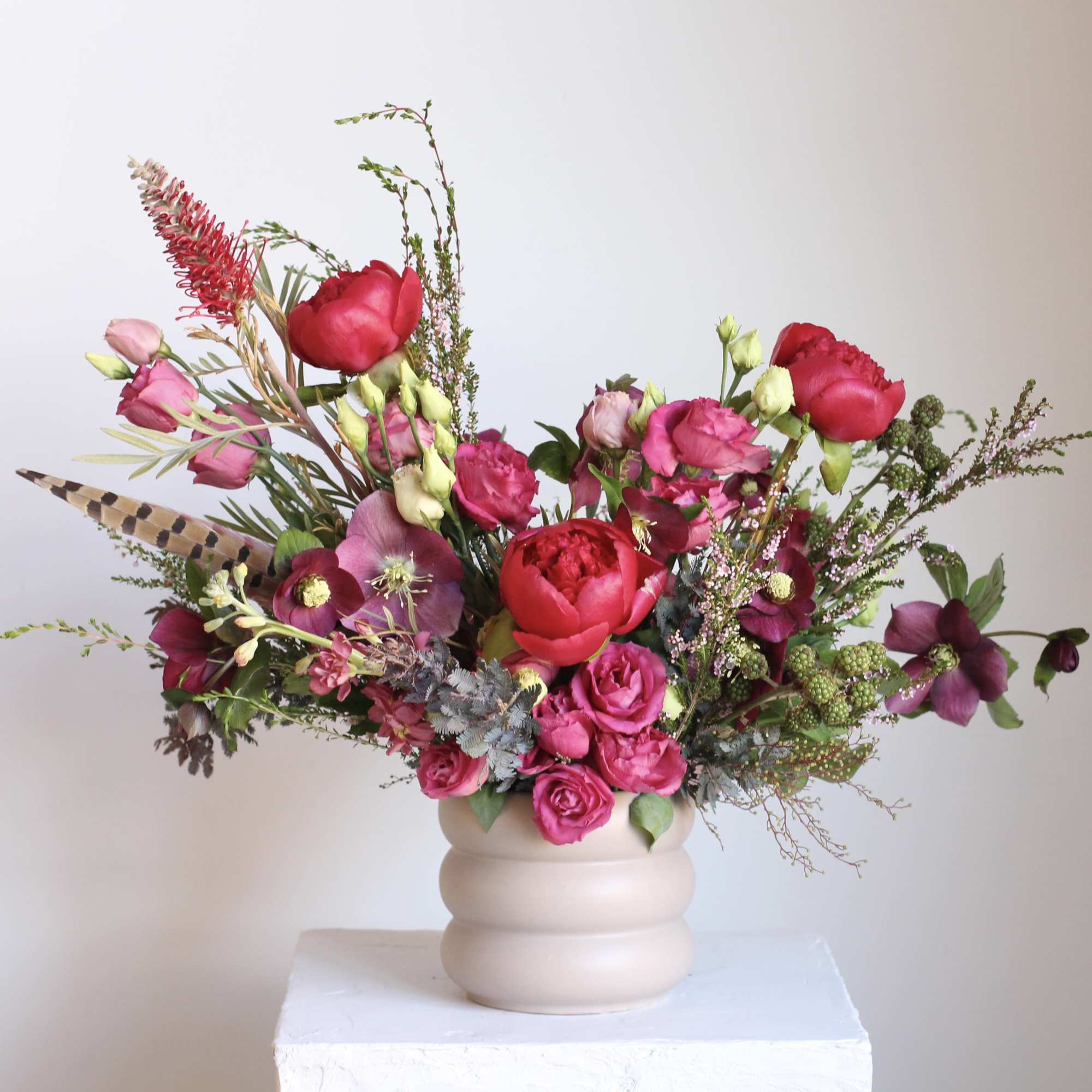 Experience the art of floristry with our Designer&rsquo;s Choice Floral Arrangement. Our