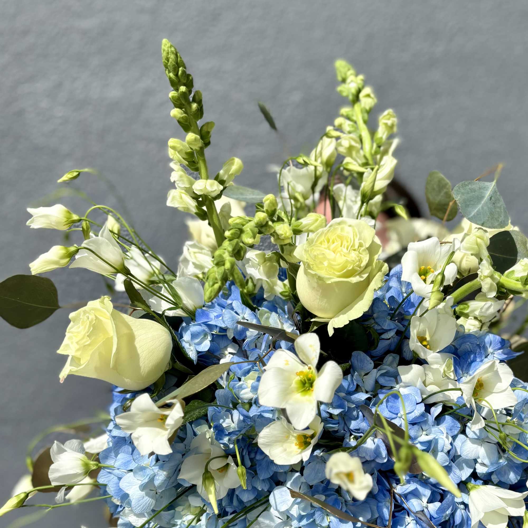 Heart of Gold is an arrangement that will really shine. Fluffy blue