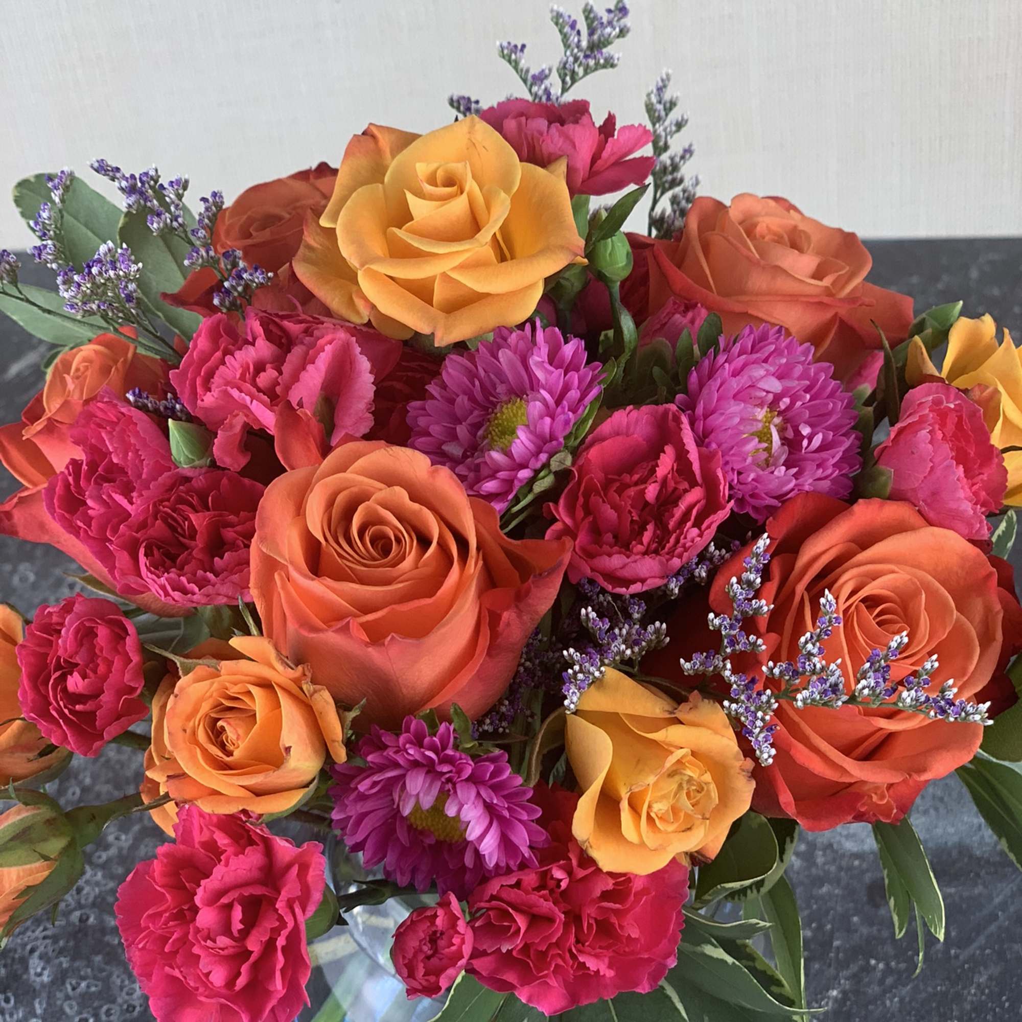 How sweet it will be when this dazzling arrangement arrives at someone's