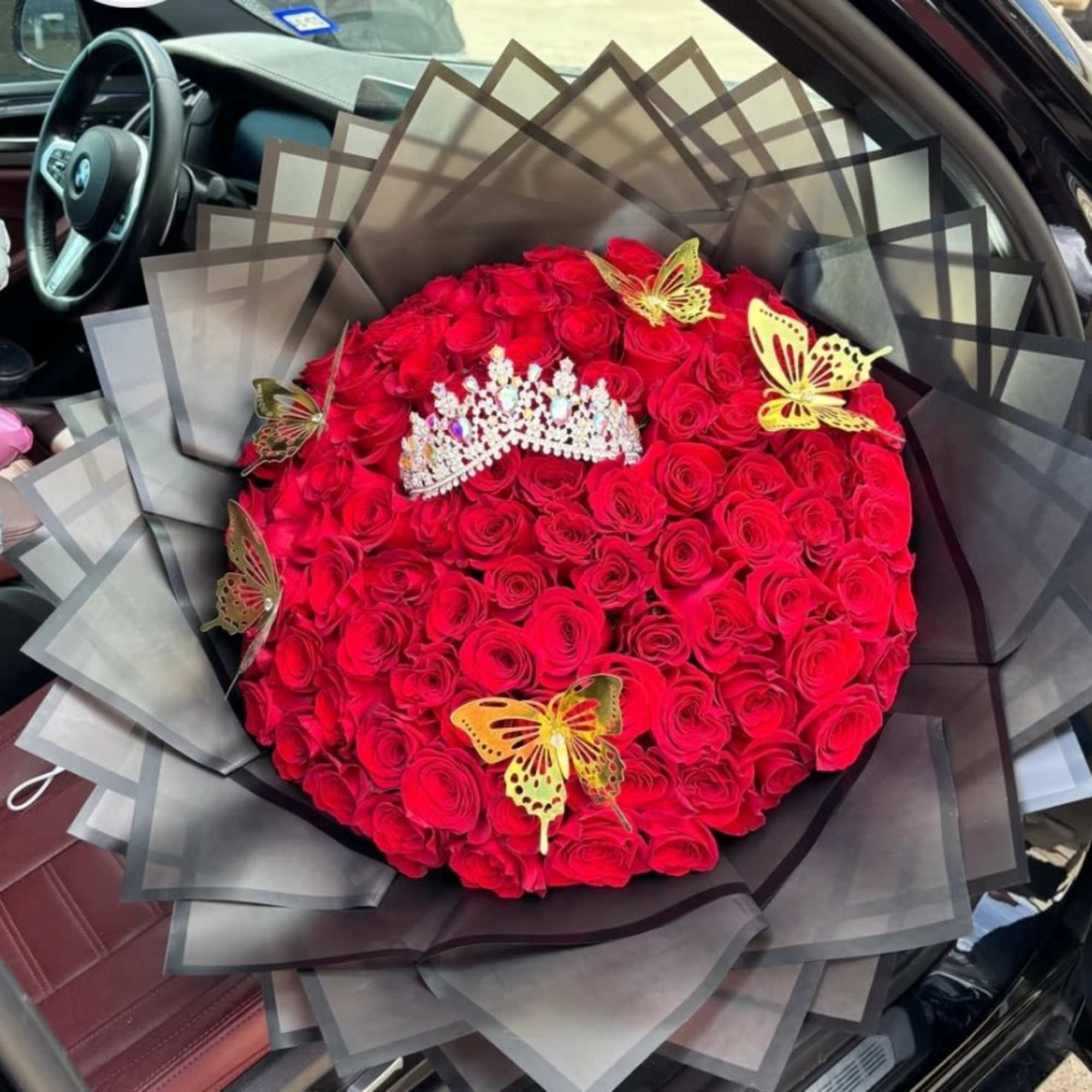 A Statement of Endless Love 
Our 100 Roses Bouquet is a grand