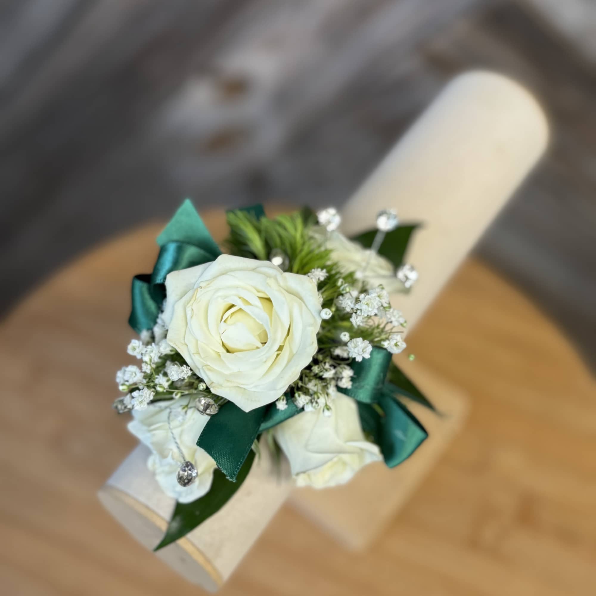 A custom slap-on prom wristlet is the perfect mix of style and