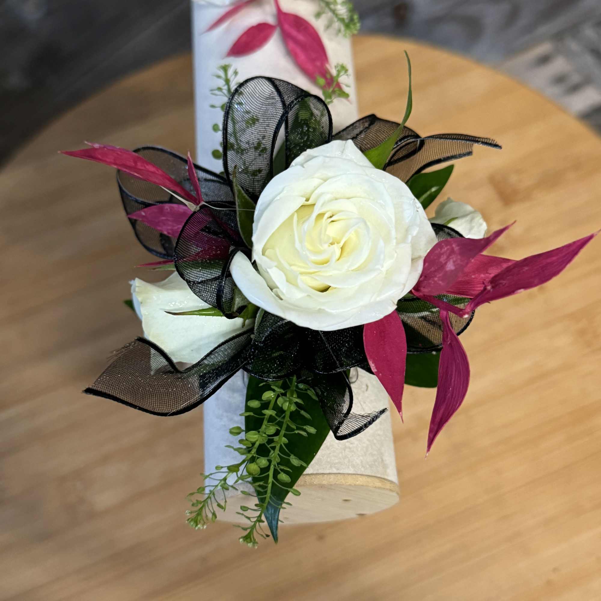 A custom slap-on prom wristlet is the perfect mix of style and