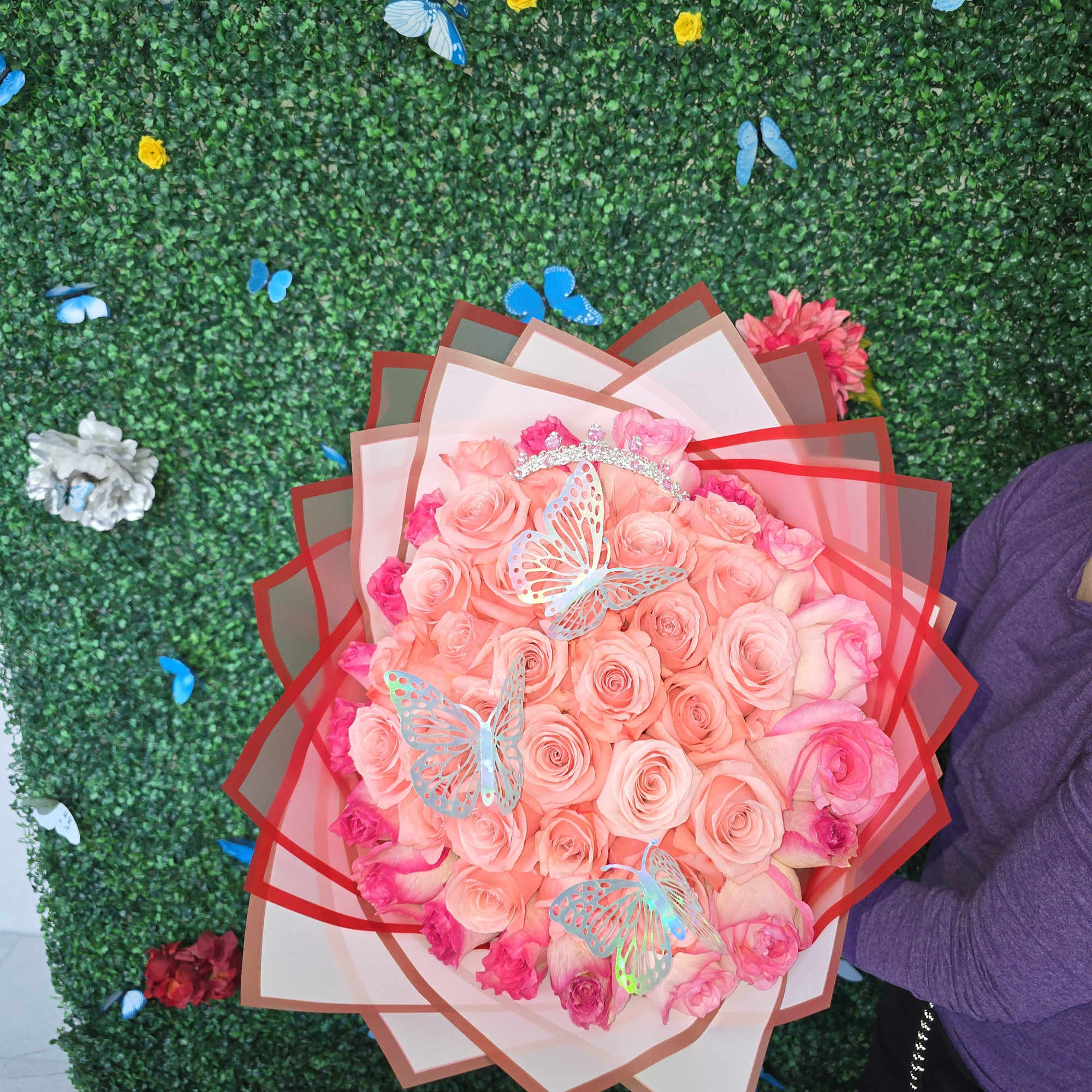 A breathtaking expression of love and elegance &mdash; our 75 pink roses