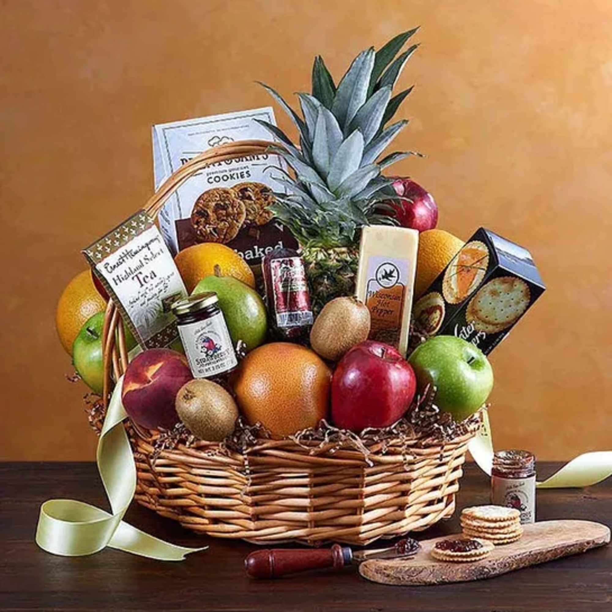 SAME DAY DELIVERY NOT AVAILABLE - Gourmet Fruit baskets are a great