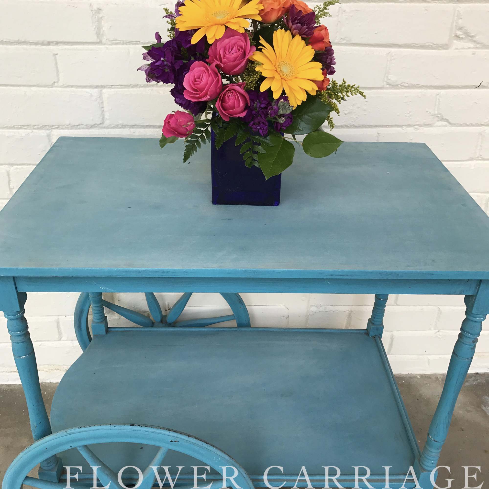 Bring a splash of color to the party with this bouquet!
This arrangement