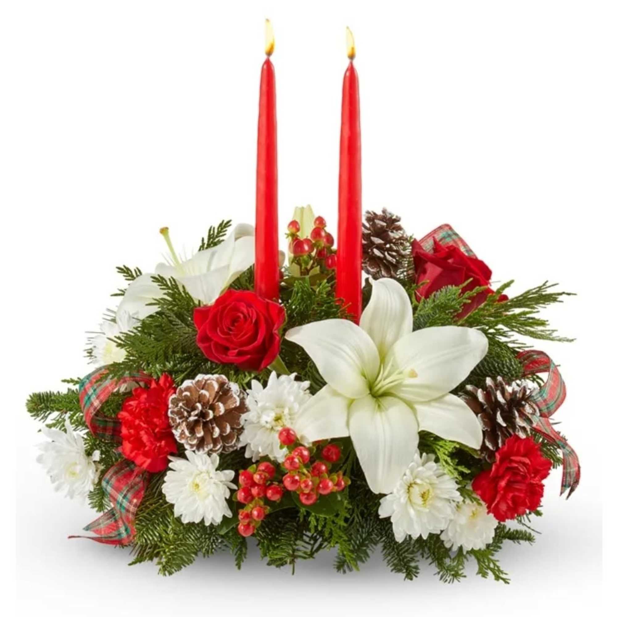 Get your home in the holiday spirit with this holiday centerpiece that
