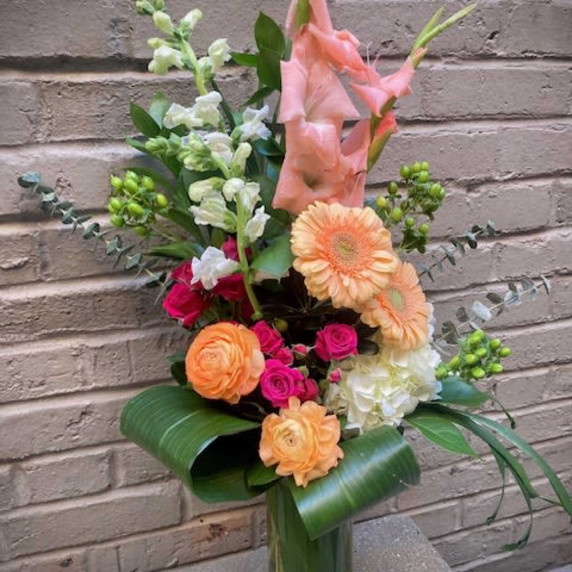 Modern Romance is a beautiful and unique design in colors of peach