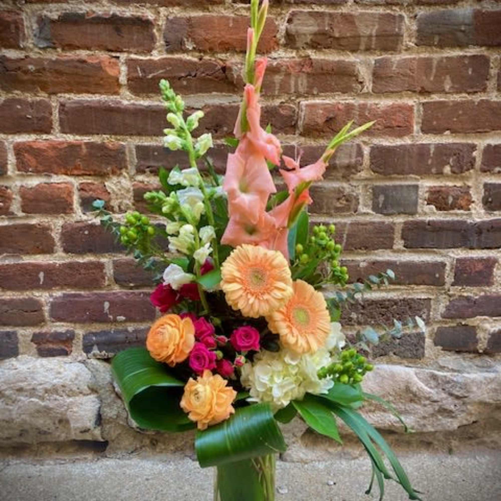 Modern Romance is a beautiful and unique design in colors of peach