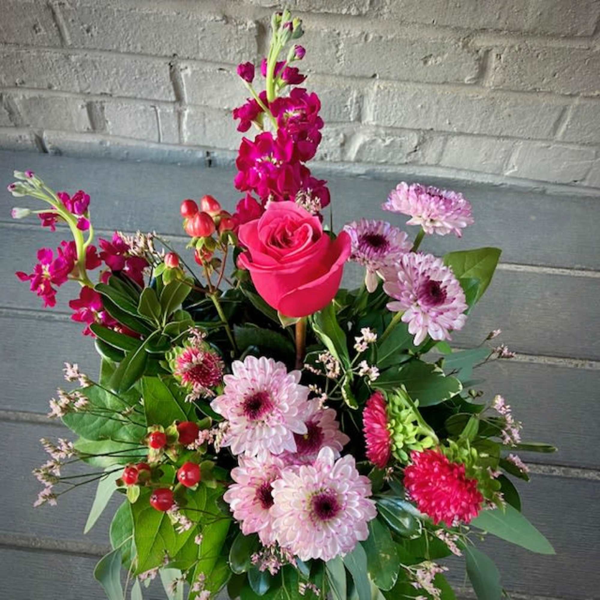 This sweet and juicy arrangement is perfect for any home or office