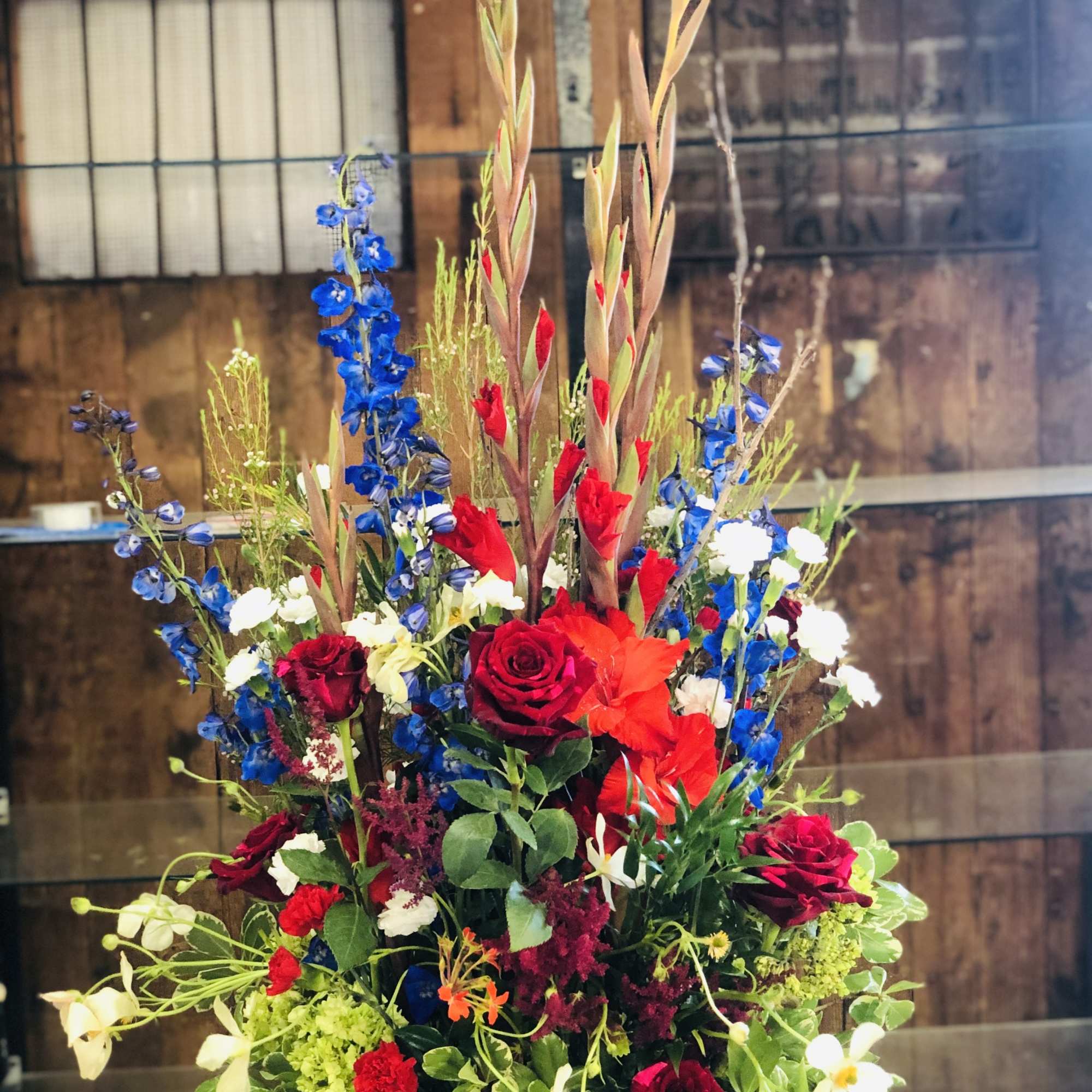 Flowers capturing the colors of the University of Arizona or Sororities/Fraternities