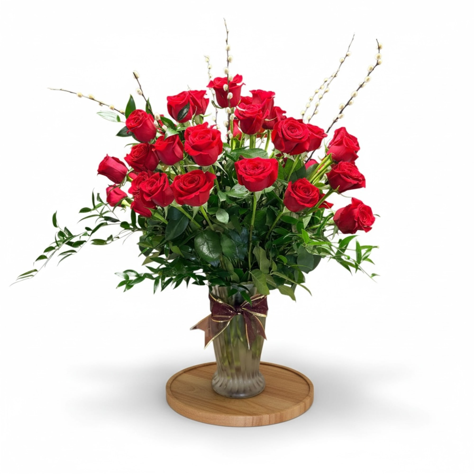 Go big with your love. Send the most extravagant 3 dozen red