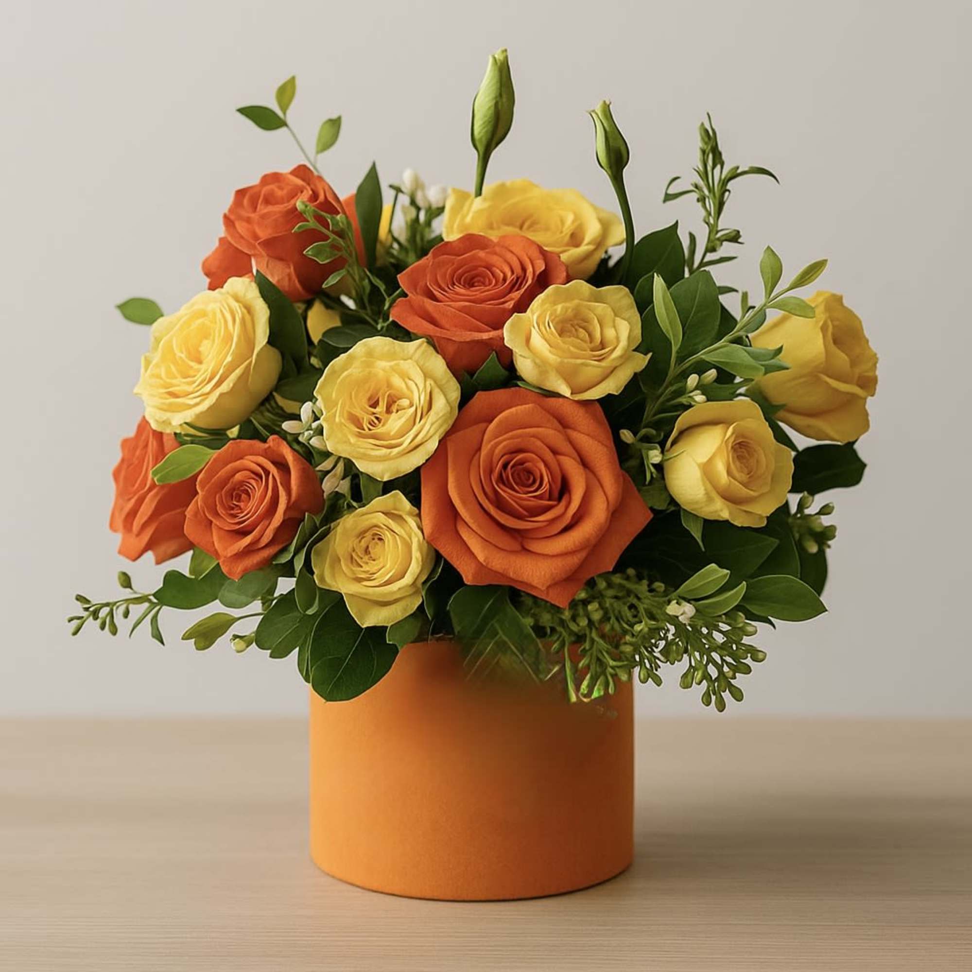 Amber Arrangement &ndash; Bold &amp; Cheerful Florals in Warm Hues

Brighten any space
