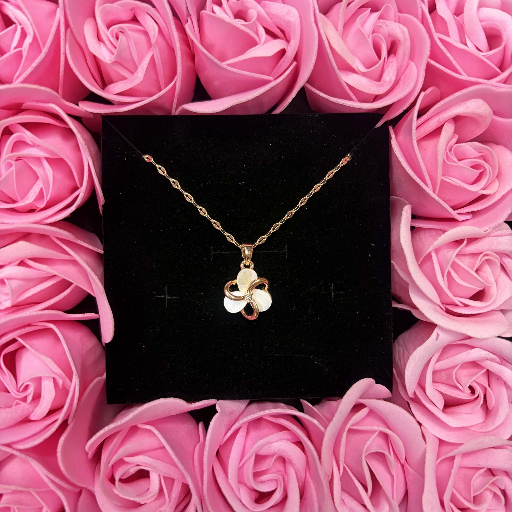 A romantic gift that feels like opening a little treasure chest. This