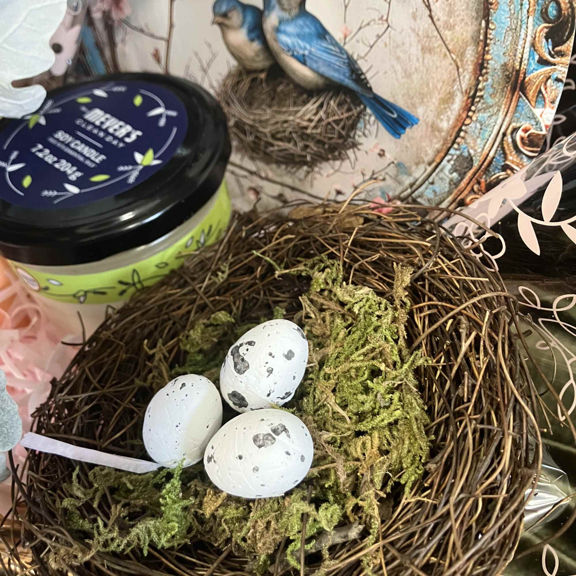 Send a lovely curated basket just in time for spring! Beautiful assortment