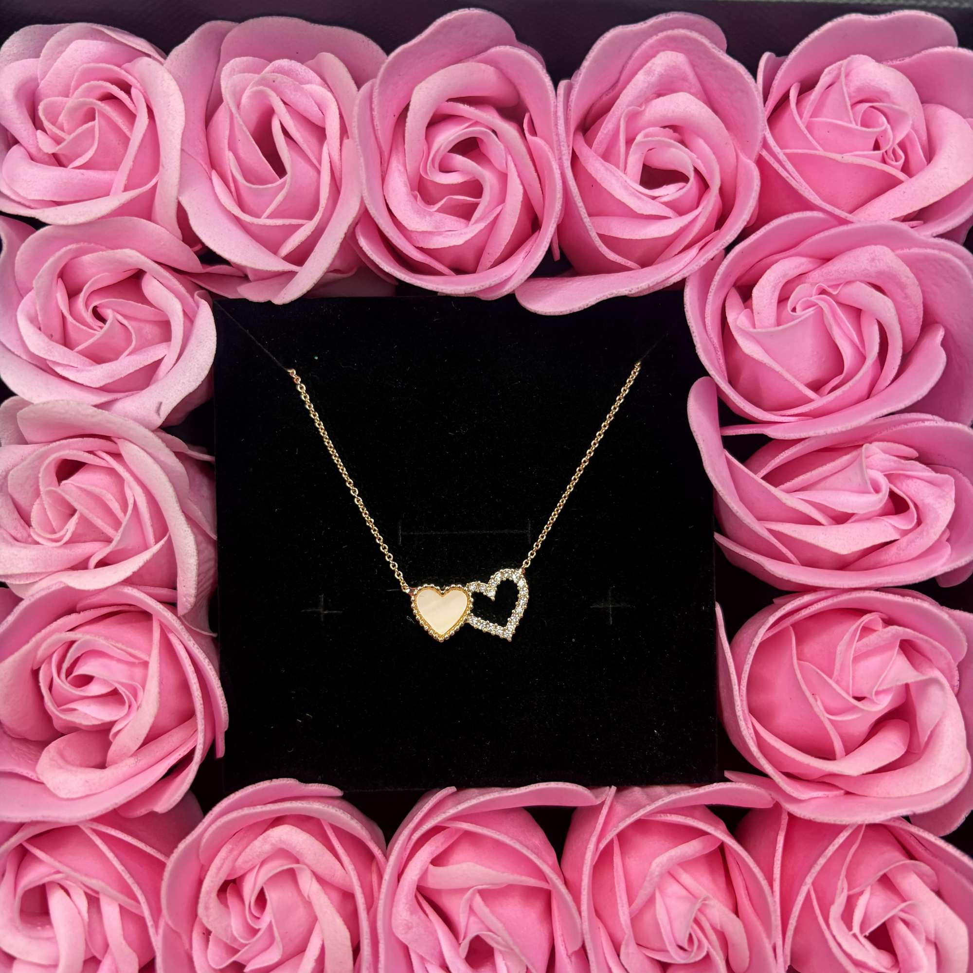 A romantic gift that feels like opening a little treasure chest. This