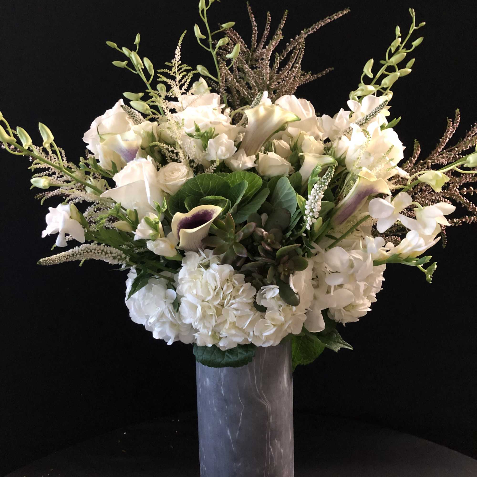 Our Stunning all white tall beauty is one of the most popular