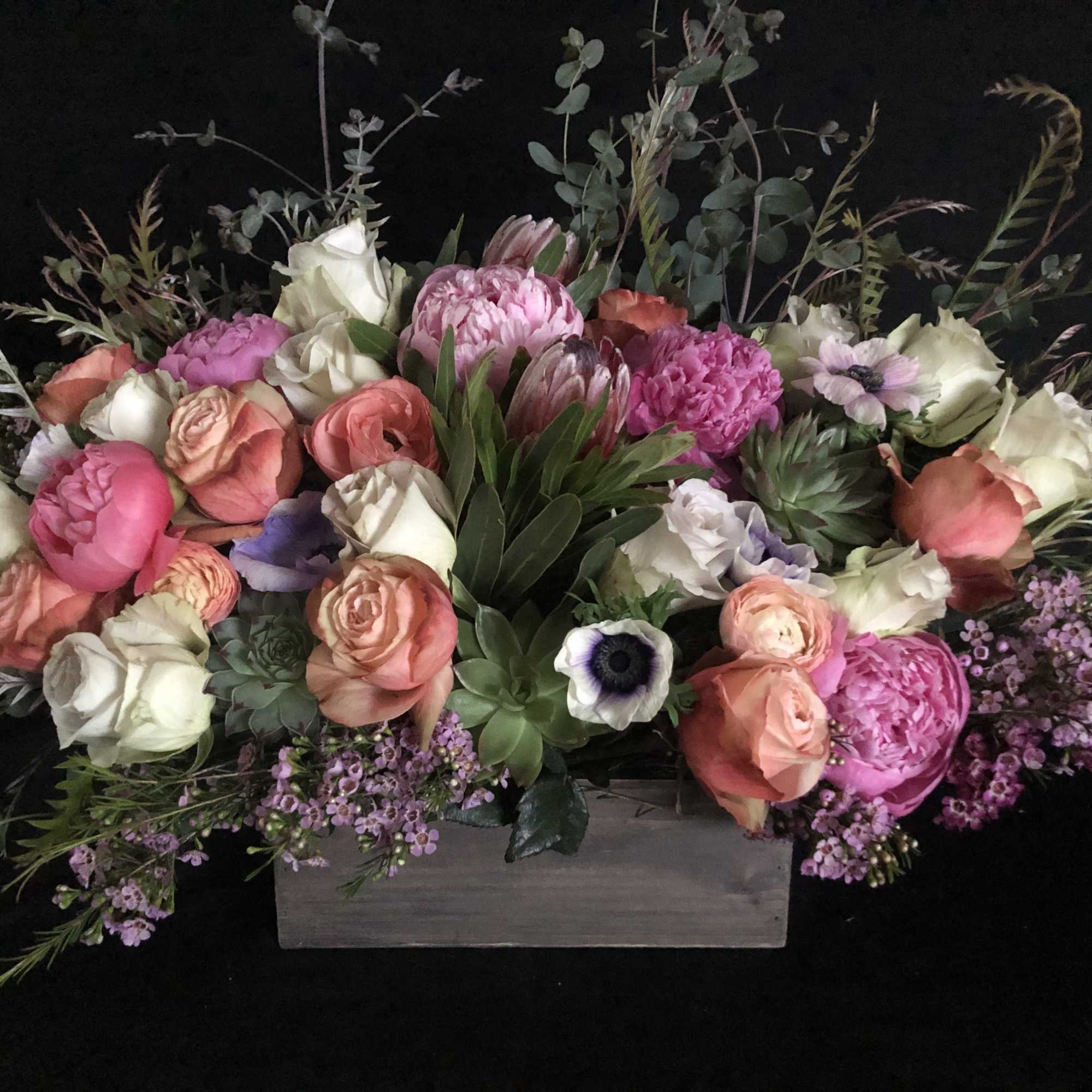 This beautiful box so much fun to make. We put together the