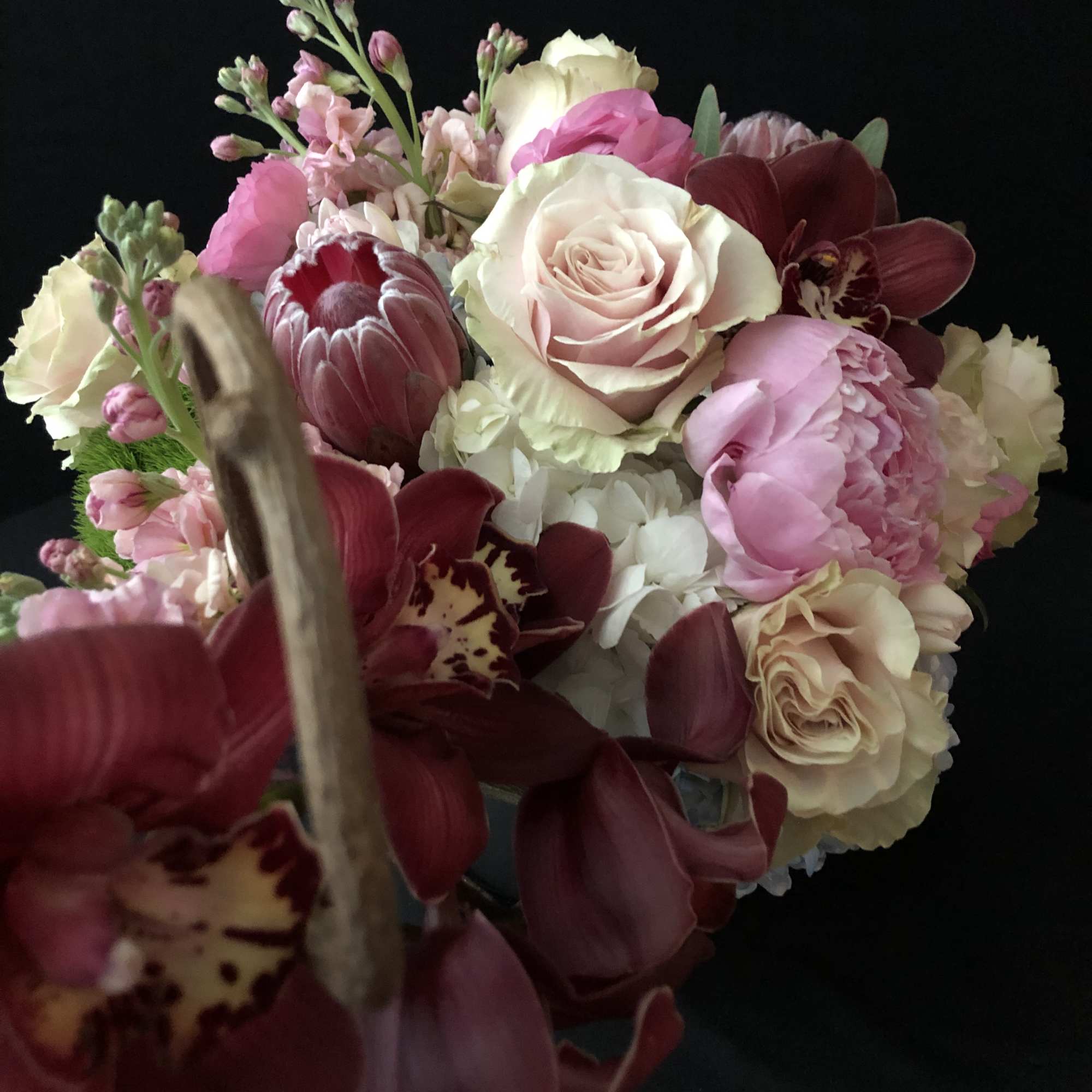 ***No specific delivery time available***
This beautiful colorful design will make her day!