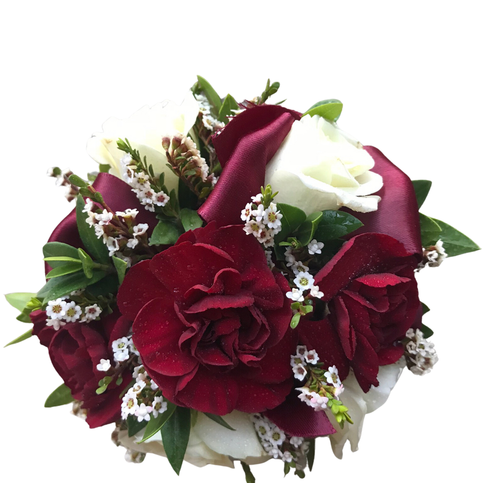 corsage ideas for burgundy dress A9058 6pcs/set Burgundy Artificial Corsage Boutonniere For Men Wedding –  Angela Flower main image 0