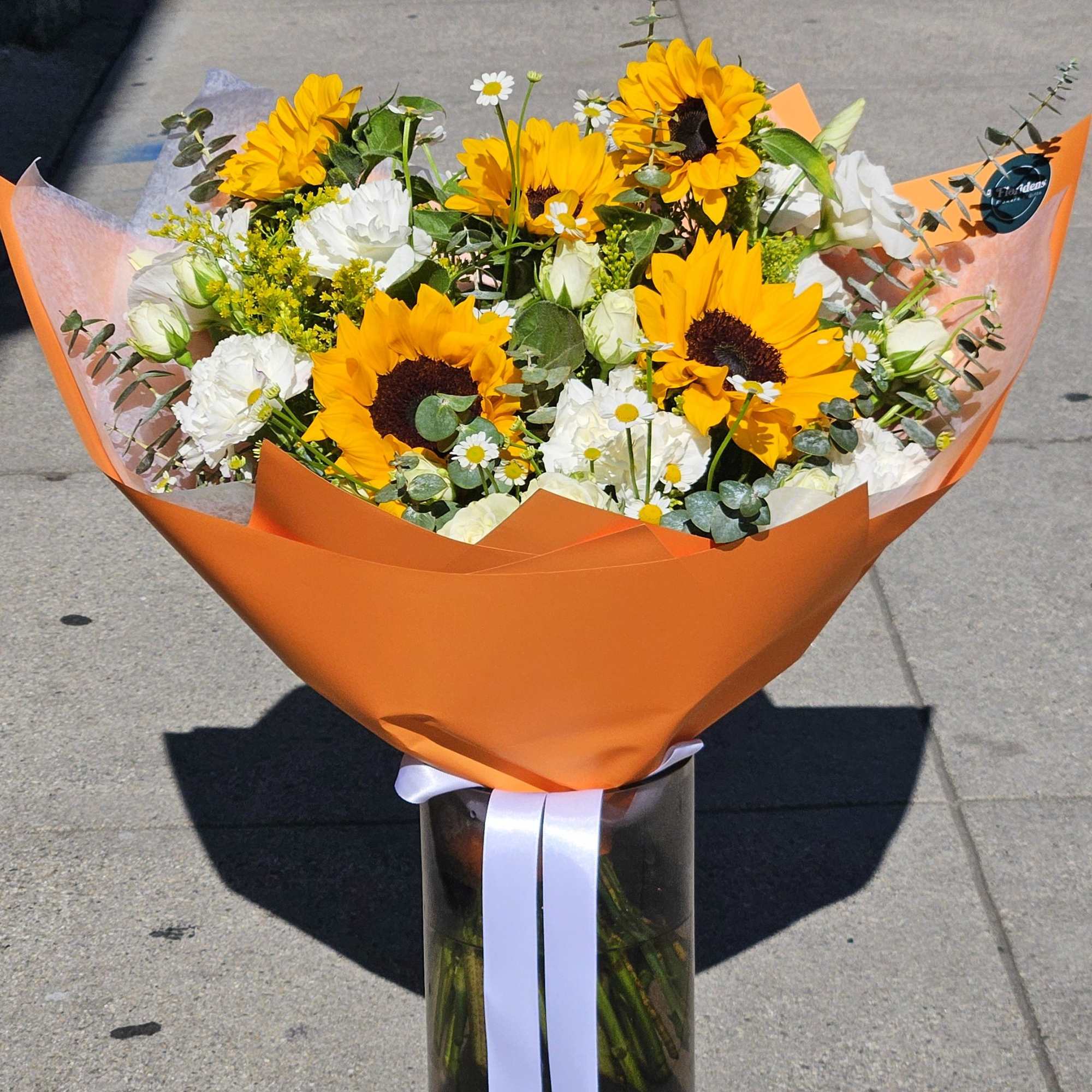 With every petal kissed by the sun, Sun-Kissed bouquet is a celebration