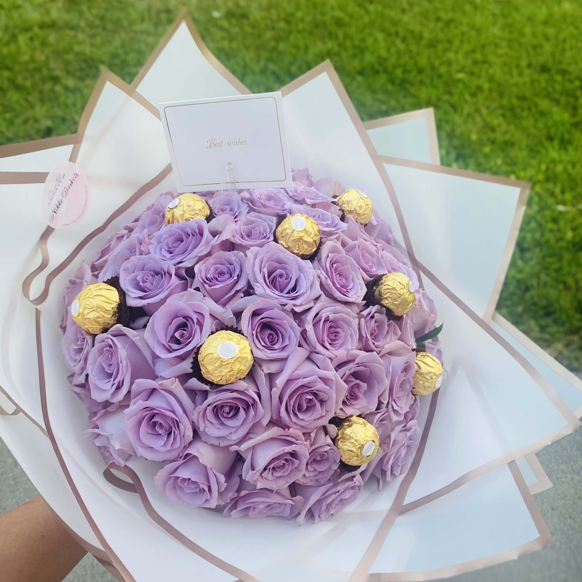 Purple tone may change depending on availability