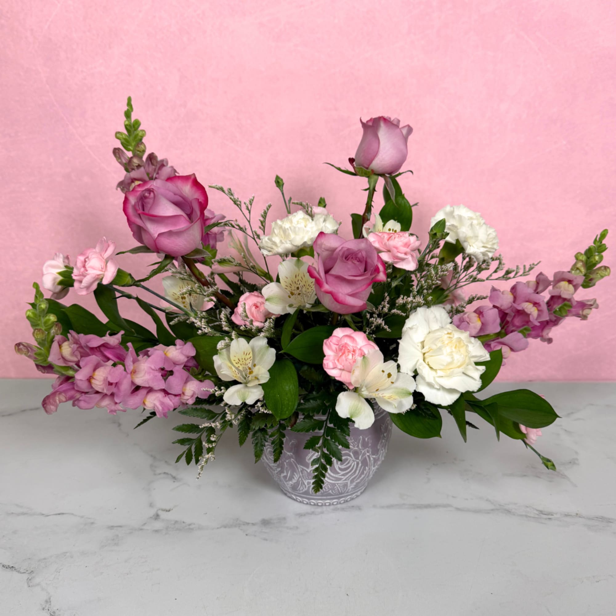 Lavender Dreams by Savilles Florist is a stunning display of lavender hued