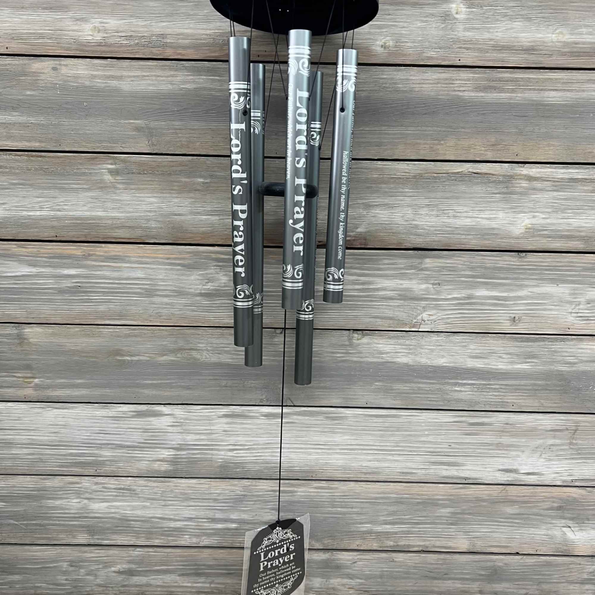 Metal wind chime,  40'' length