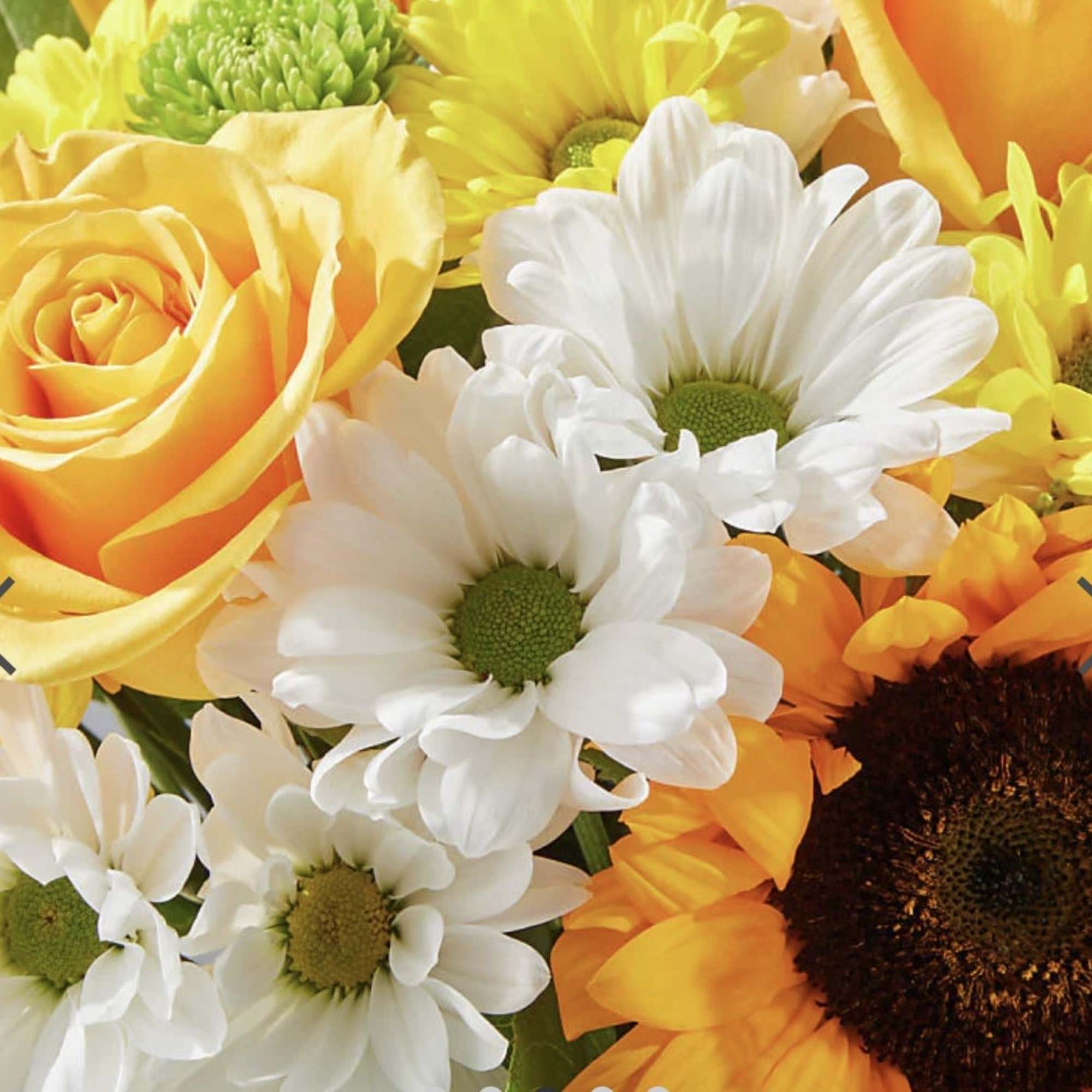 Put a smile on their face with this mug of sunny blooms!

To
