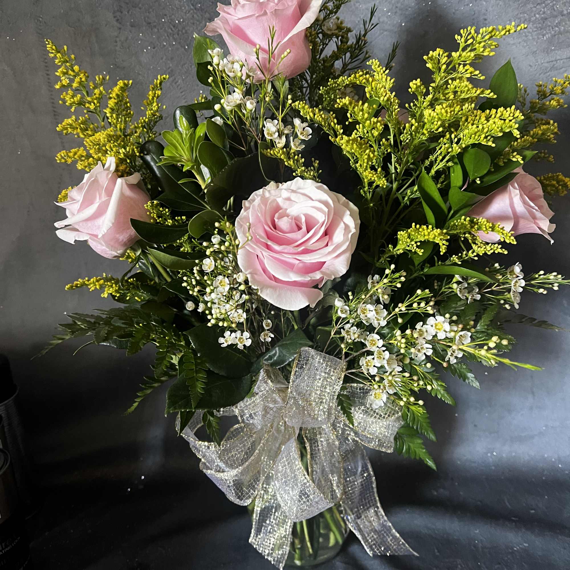 The perfect pink dozen is a beautiful way to say I love