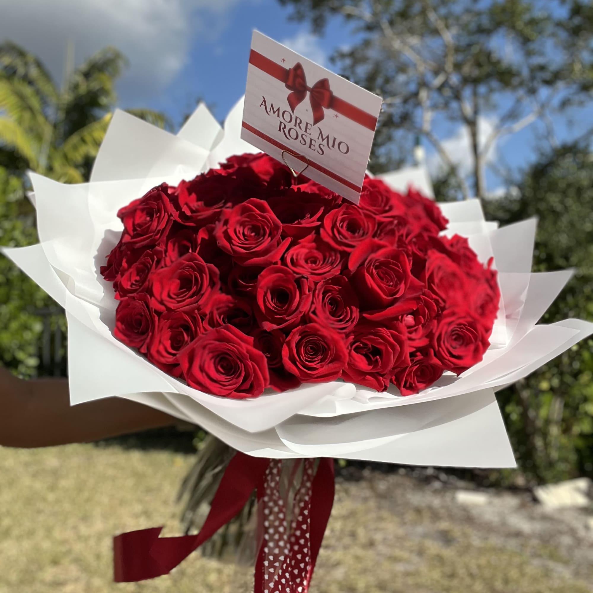 Indulge in the beauty of our Elegant Rose Bouquet. A perfect blend