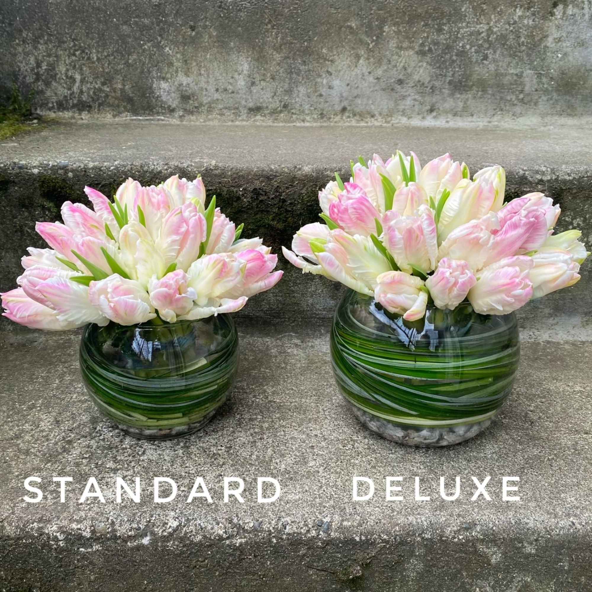 Our Tulip Bowl is a refined celebration of spring, designed to highlight