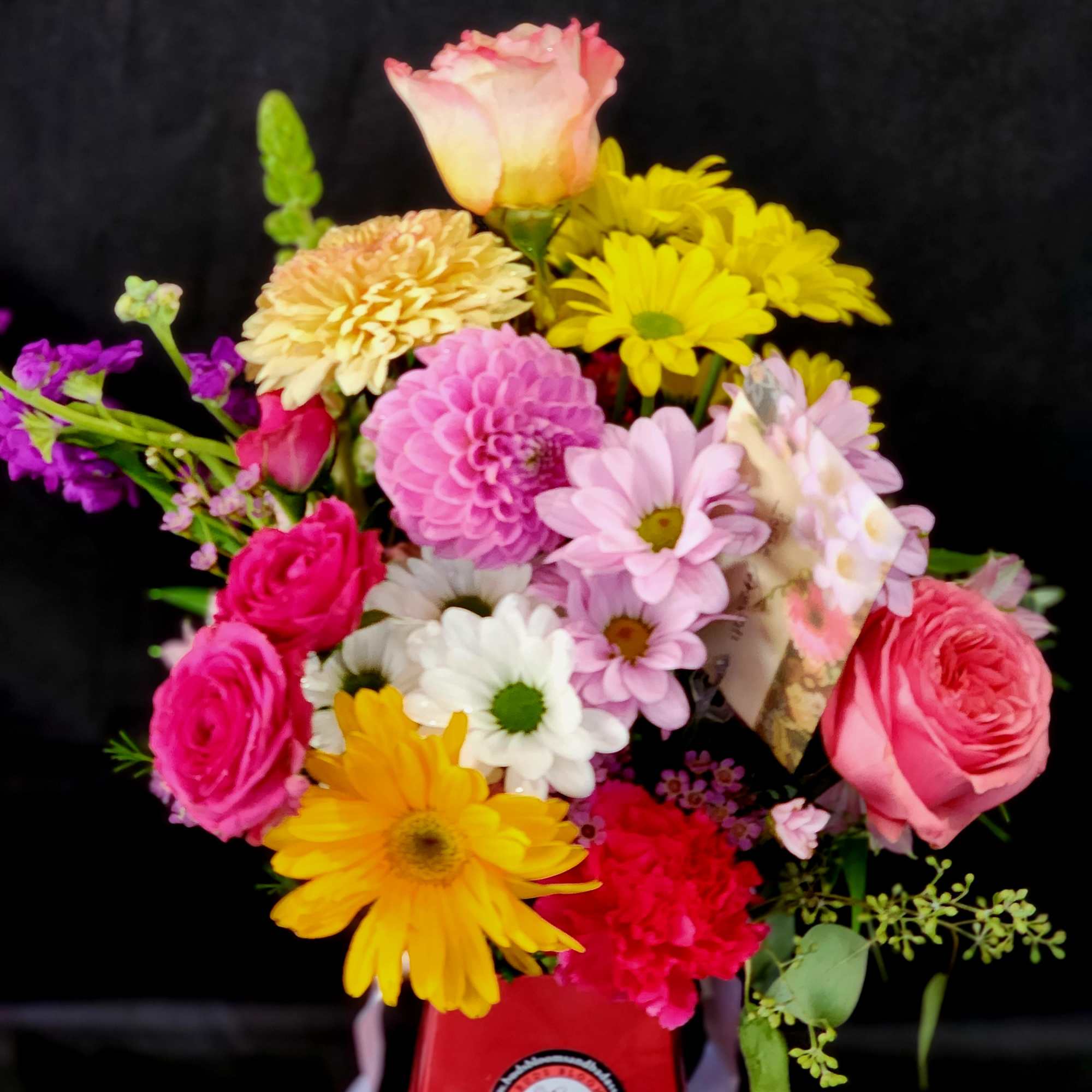 Kick the glass vase to the curb and be earth friendly. Seasonal