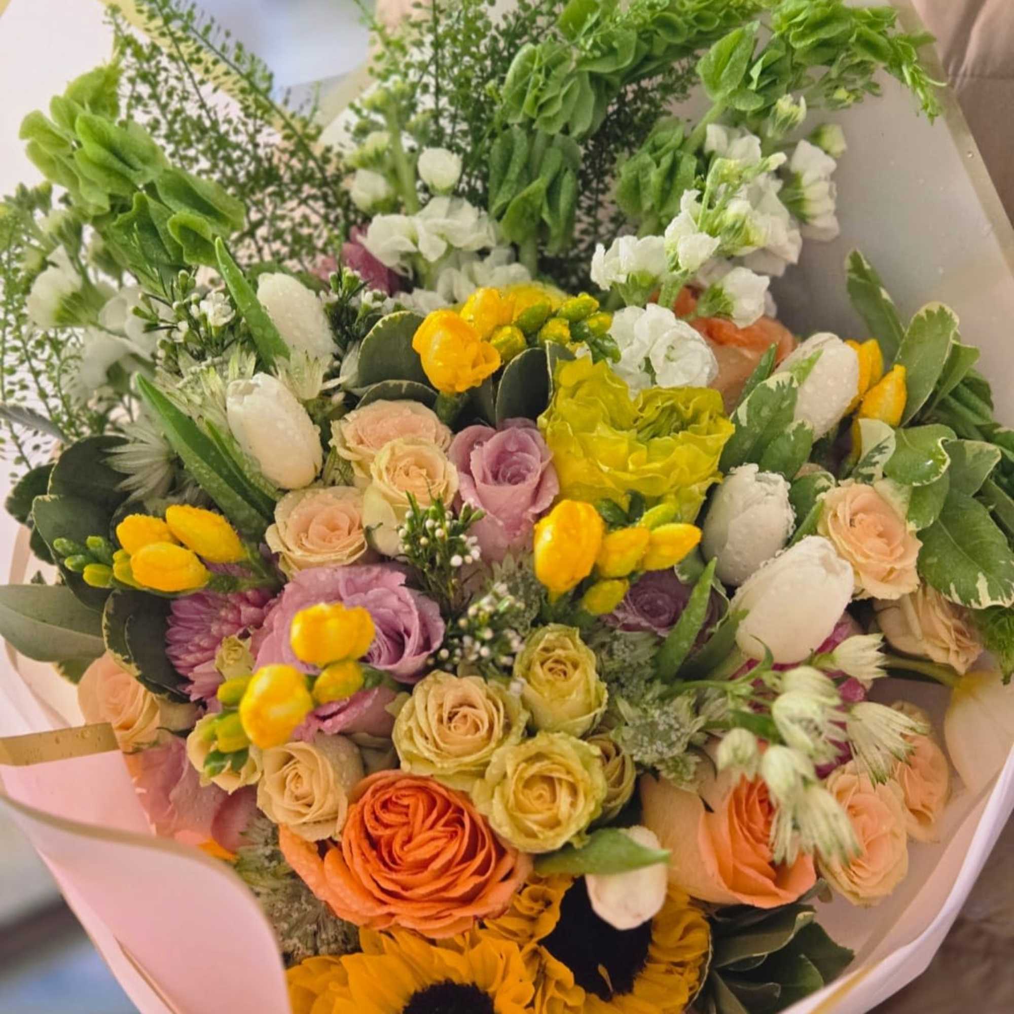 A beautiful bouquet of blooms