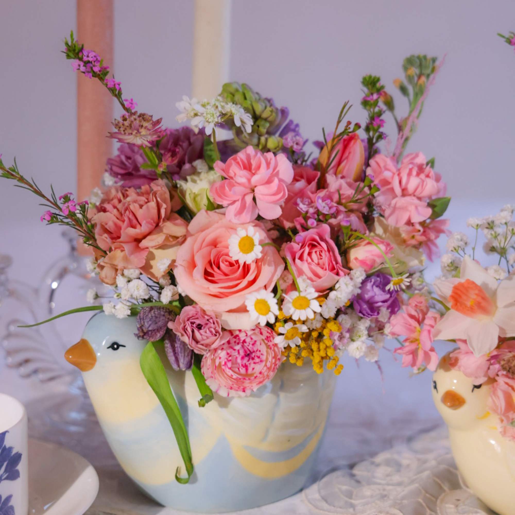 Shop our full collection on our fine art floral studio, direct website:
