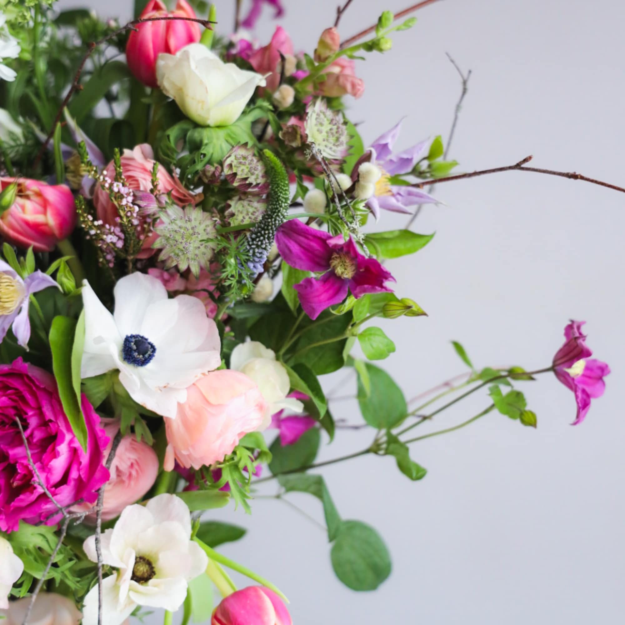 Shop our full collection on our fine art floral studio, direct website: