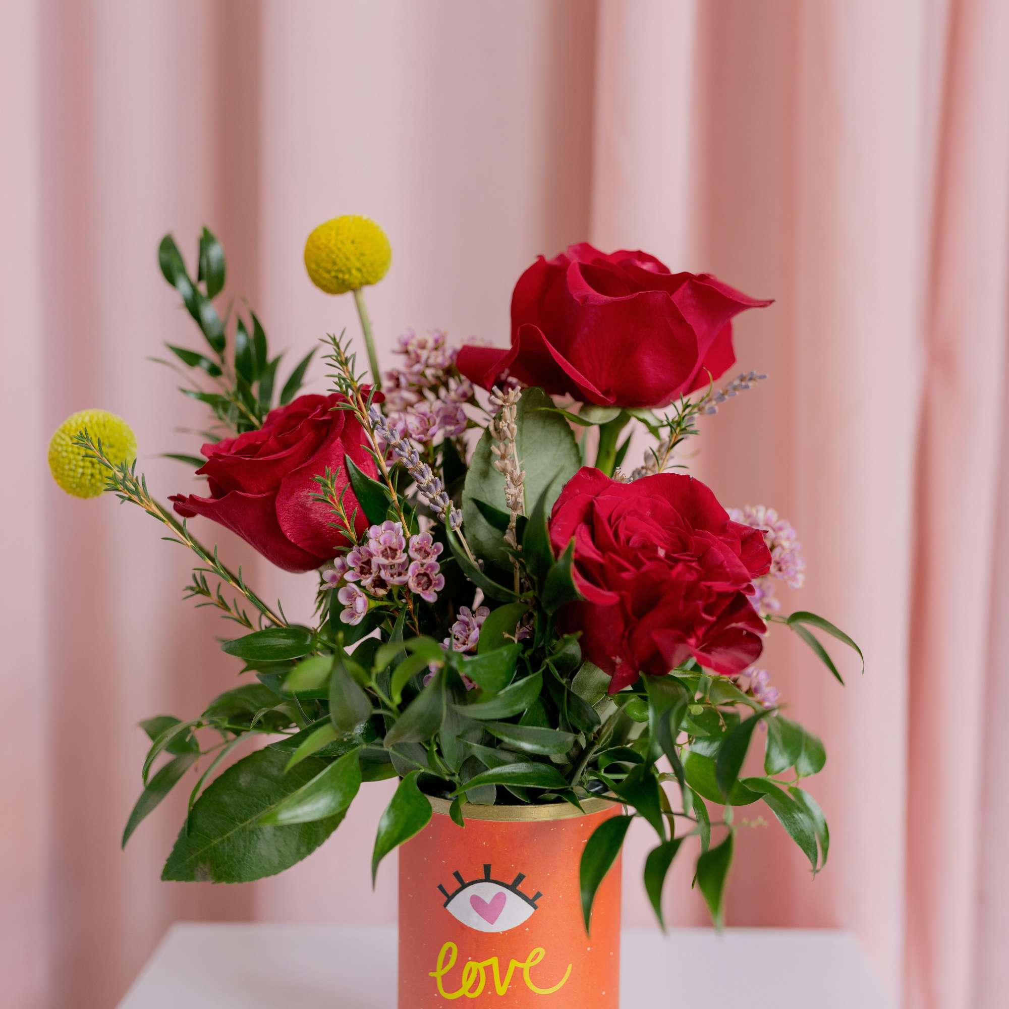 A sweet little gift in a cute tin to let them know