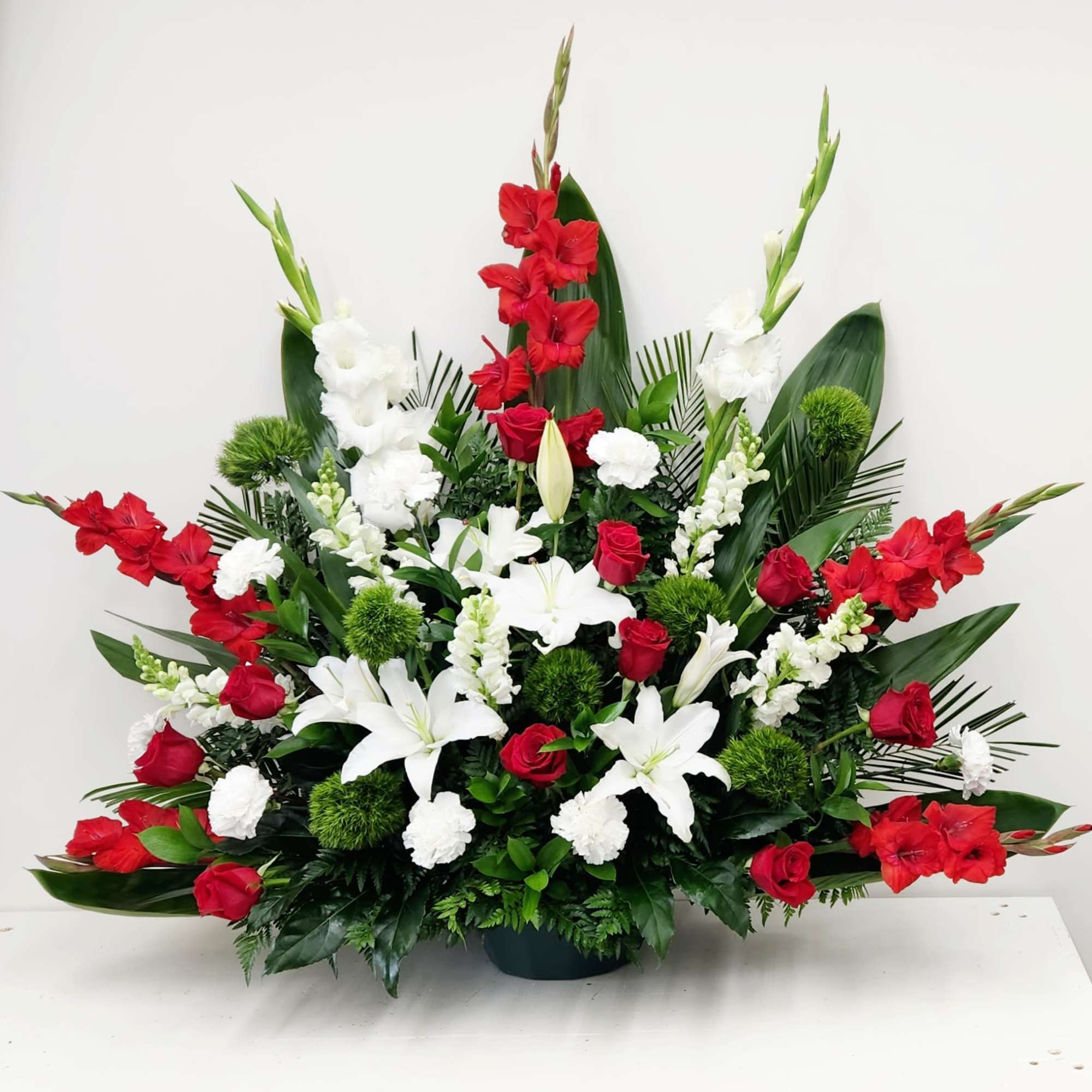 Faith and Love is a striking one-sided arrangement designed to command attention