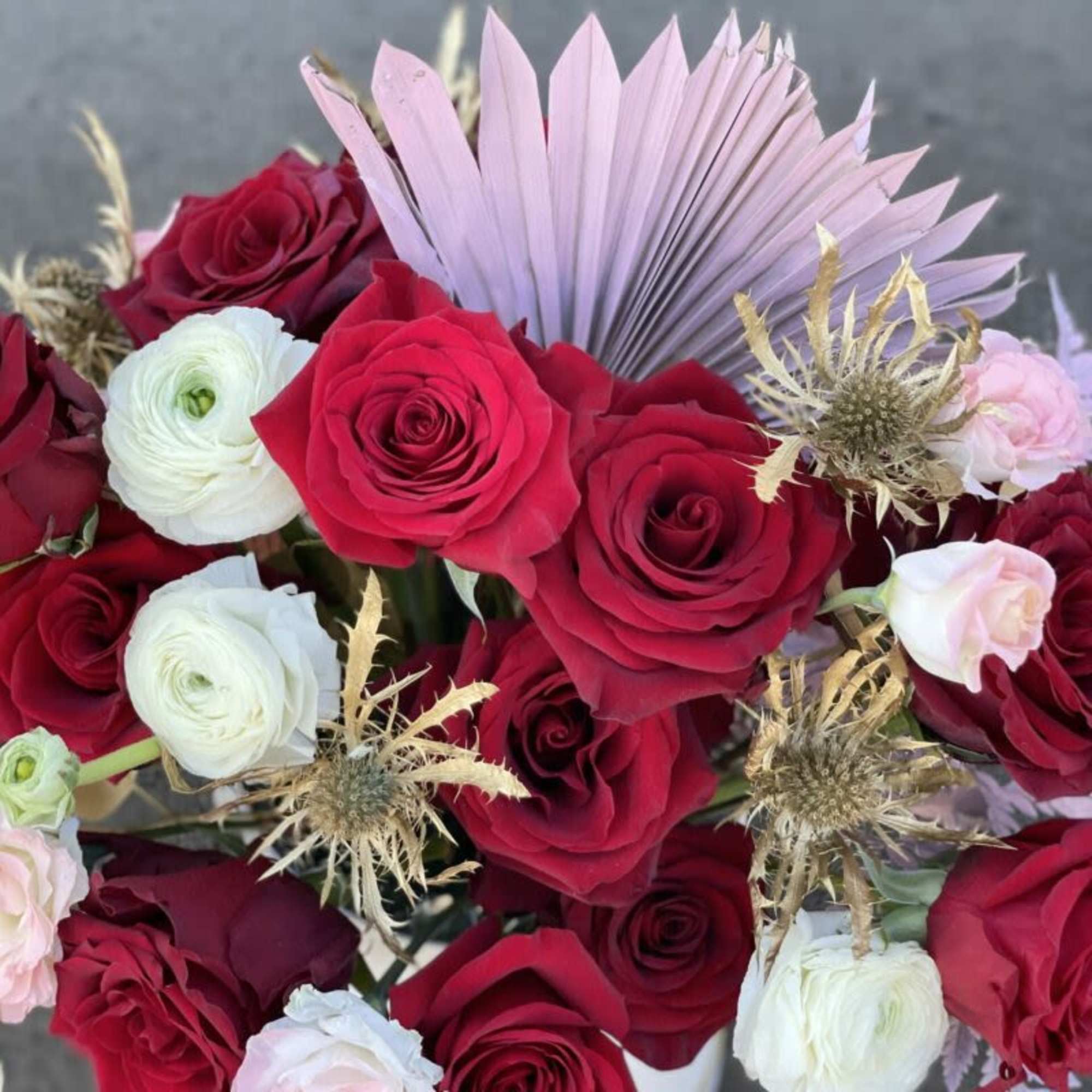 Make a statement with timeless elegance. Our In Love With You arrangement