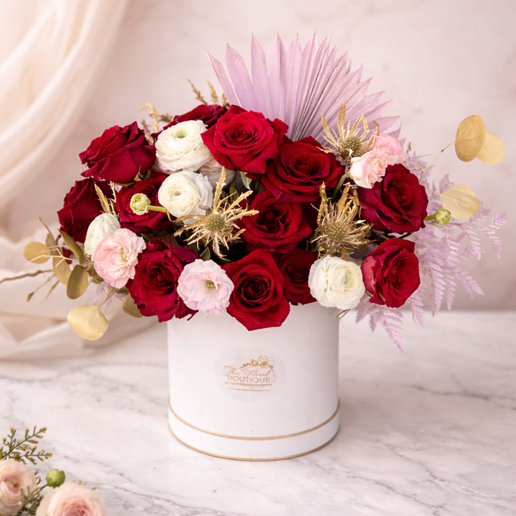Make a statement with timeless elegance. Our In Love With You arrangement