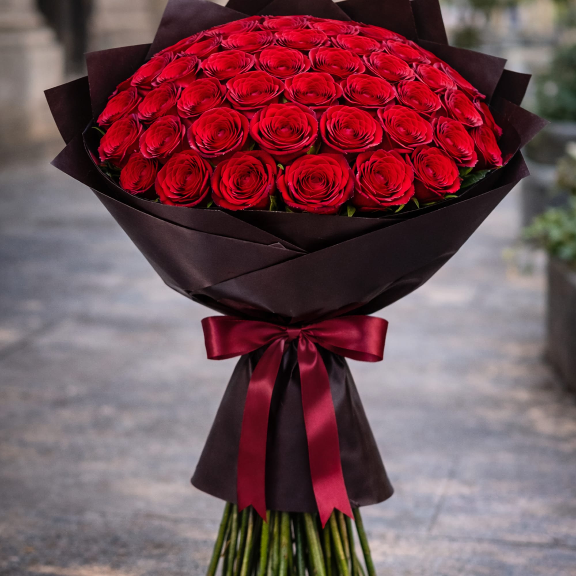 12 Premium Ecuadorian Roses- Standard (small)
24 Premium Ecuadorian Roses- Deluxe (Medium)
36 premium