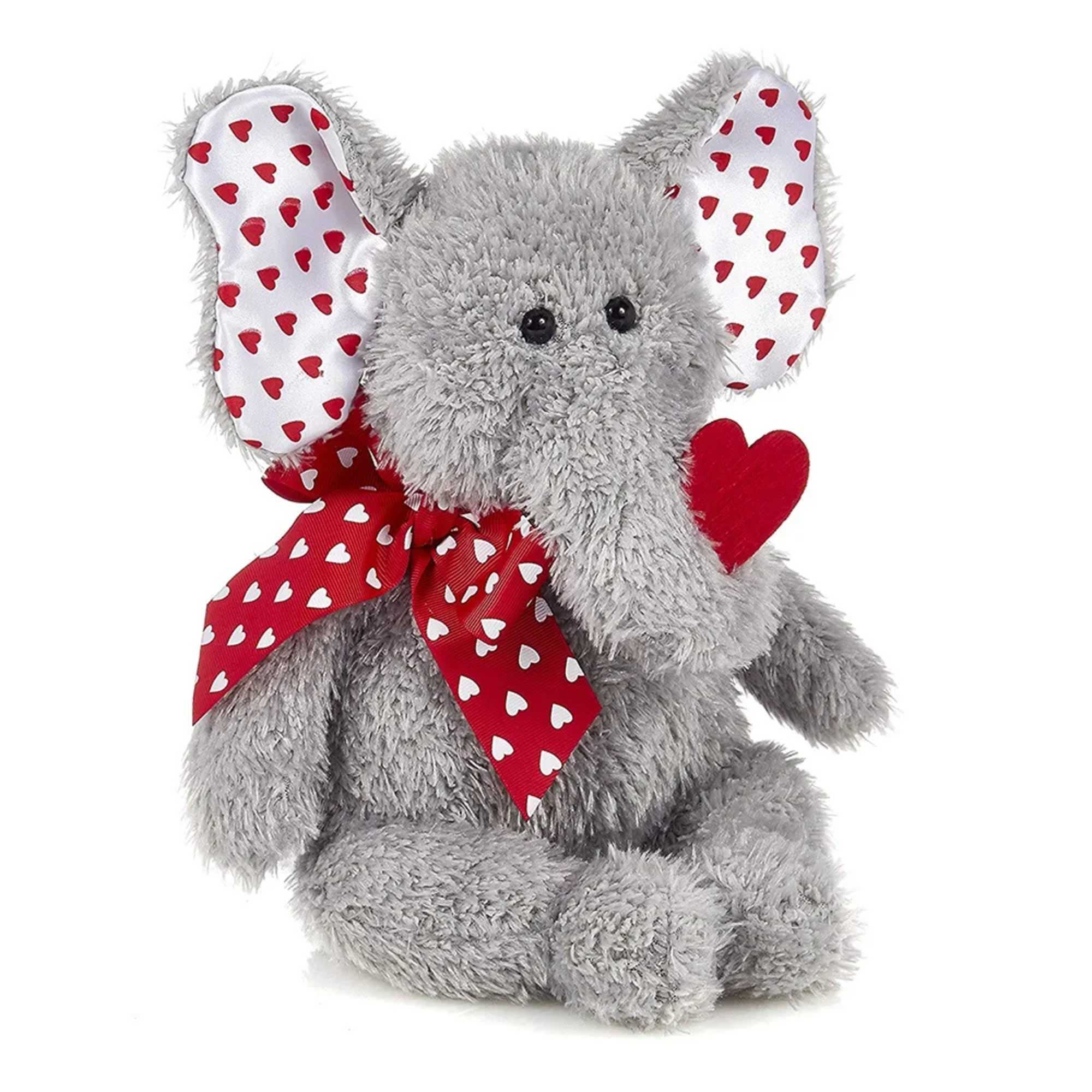 Meet our adorable Hugh Loves You the Elephant from the Bearington Collection.