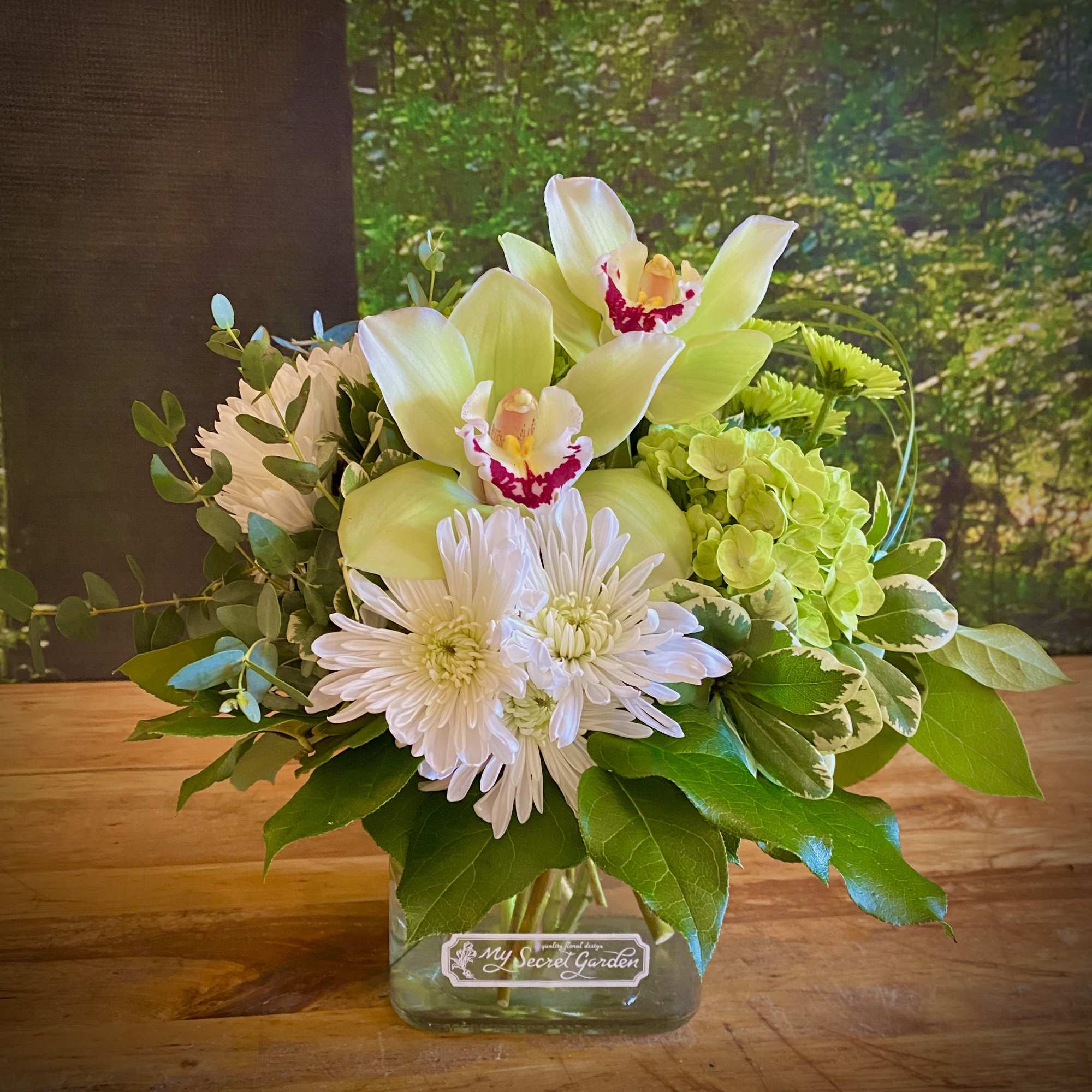 Gift a "Sweet Luck" with this design in colors of Green and