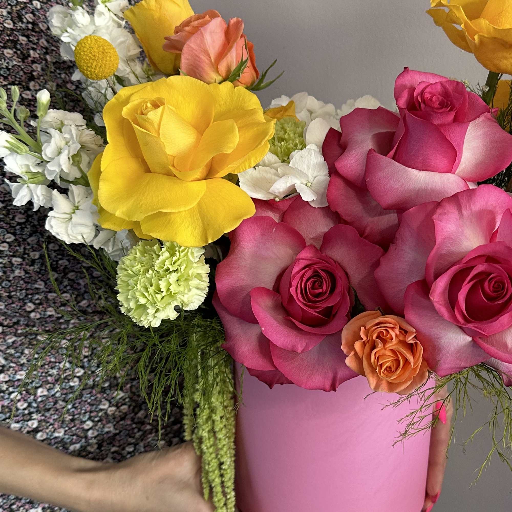 Our bright flower arrangements burst with vibrant colors and energy. Perfect for