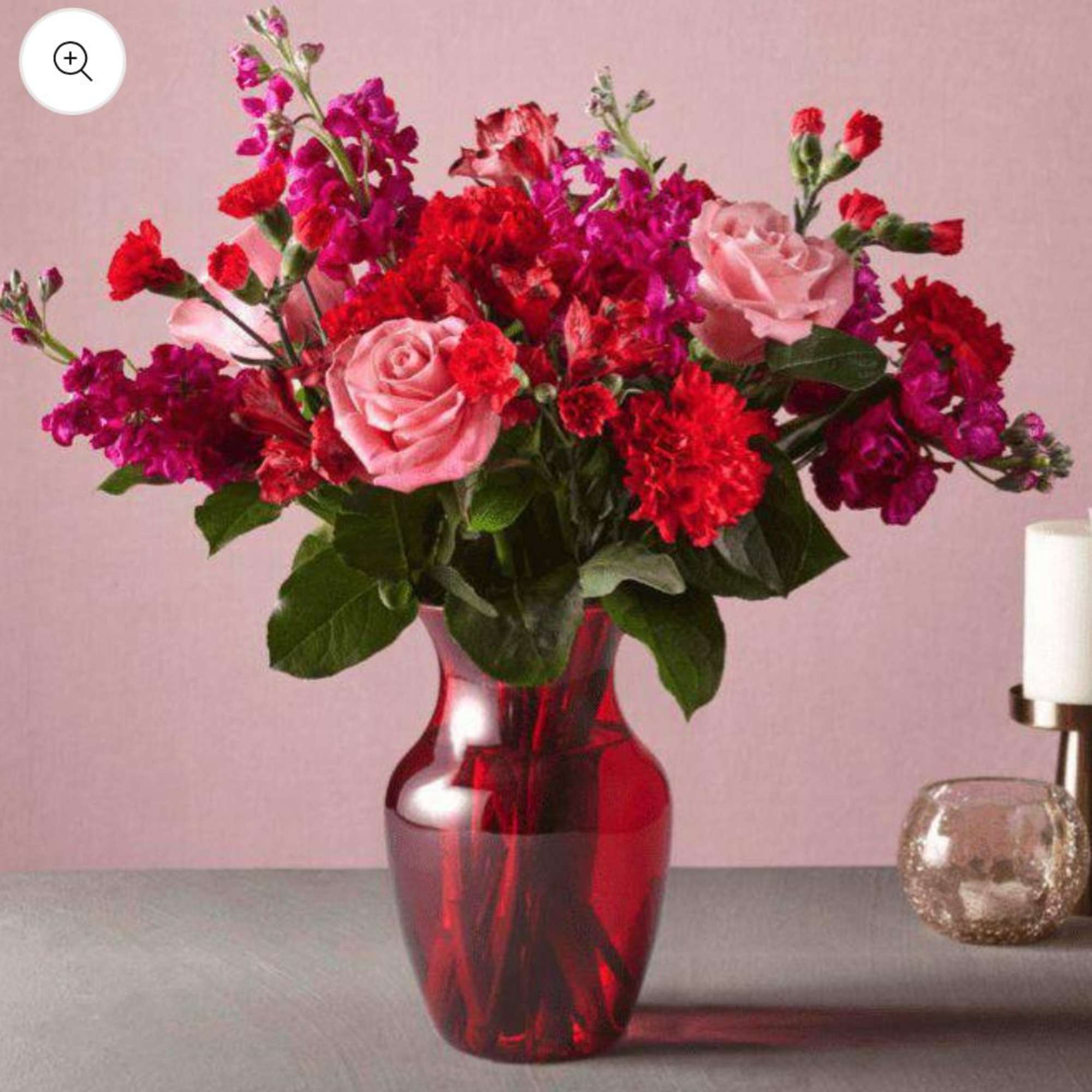 Ignite romance with Cupid&rsquo;s Crush, a breathtaking floral arrangement designed to captivate