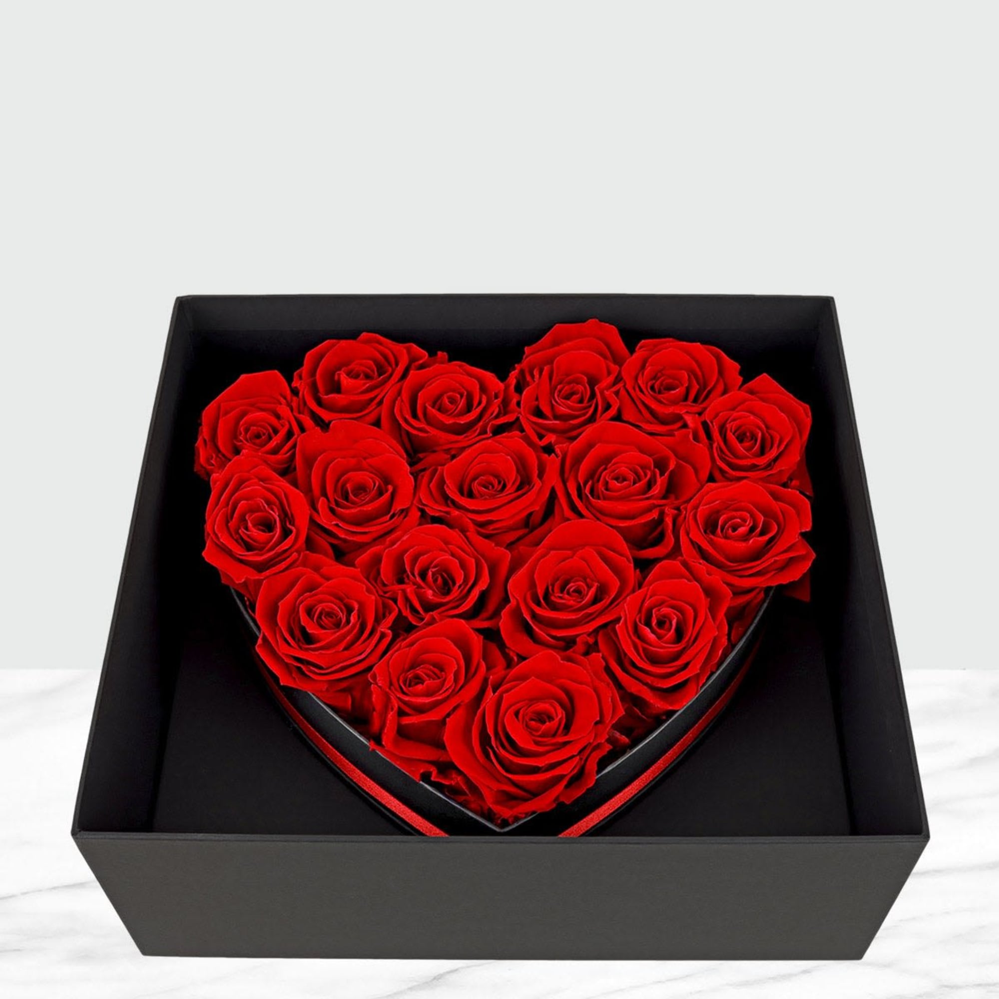 100% REAL ROSES: Our floral arrangements are hand crafted using real roses.

READY