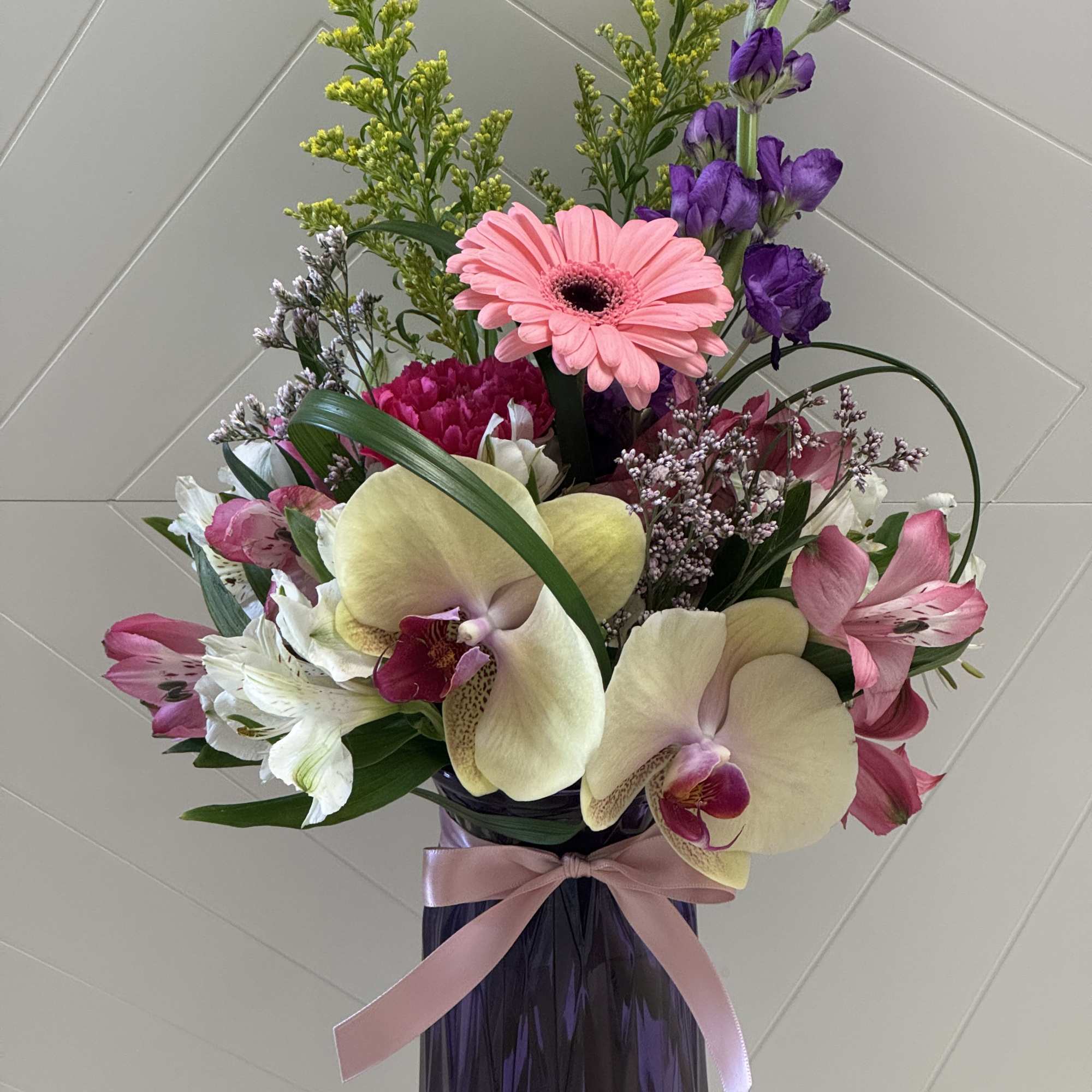 Our Signature or Grand Edition, we increase the orchid count, elevate the